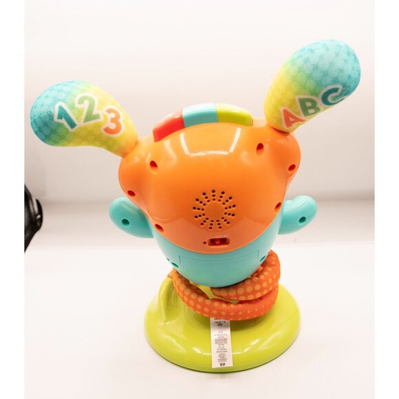 Fisher Price DJ Bouncin’ Beats Learning Toy Sings Dances Records Lights-Up - Picture 4 of 8